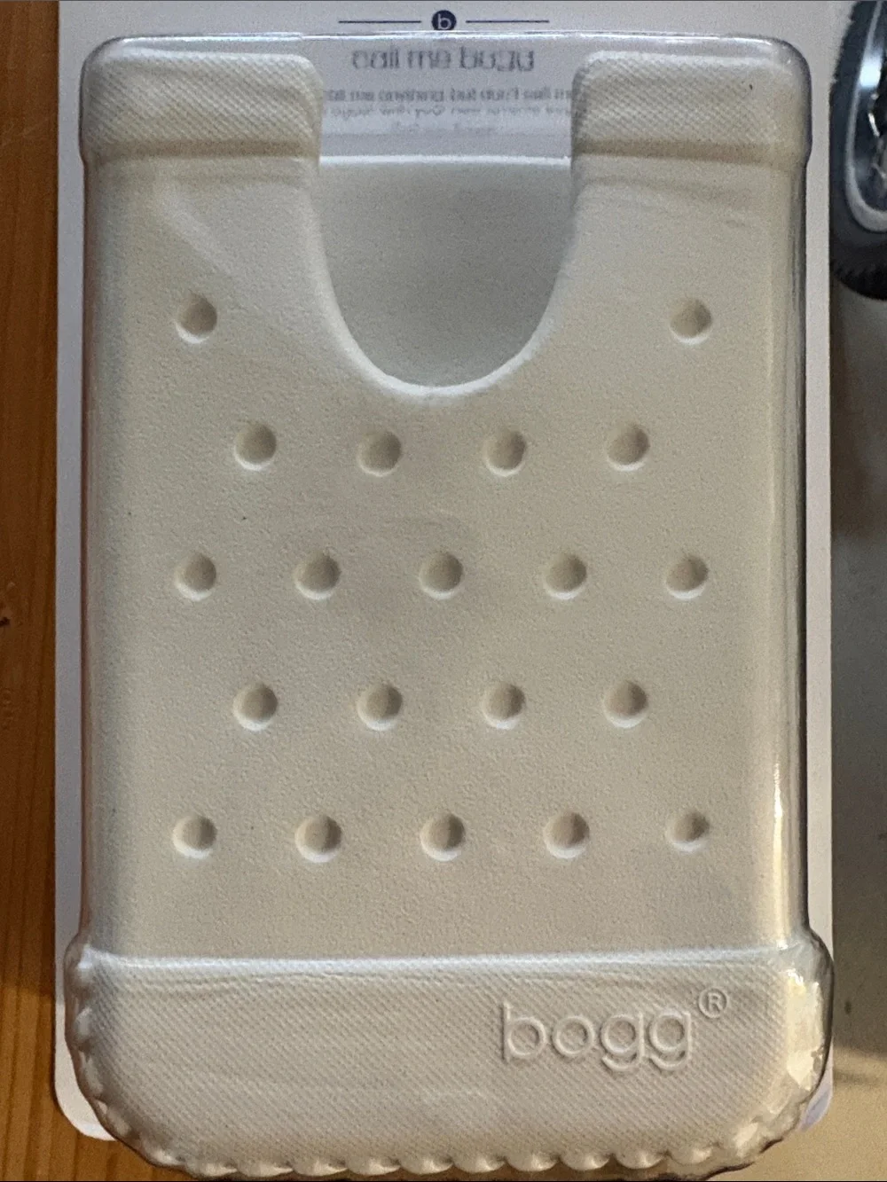 BOGG BAG White Baseball Phone & Accessory Holder Duo